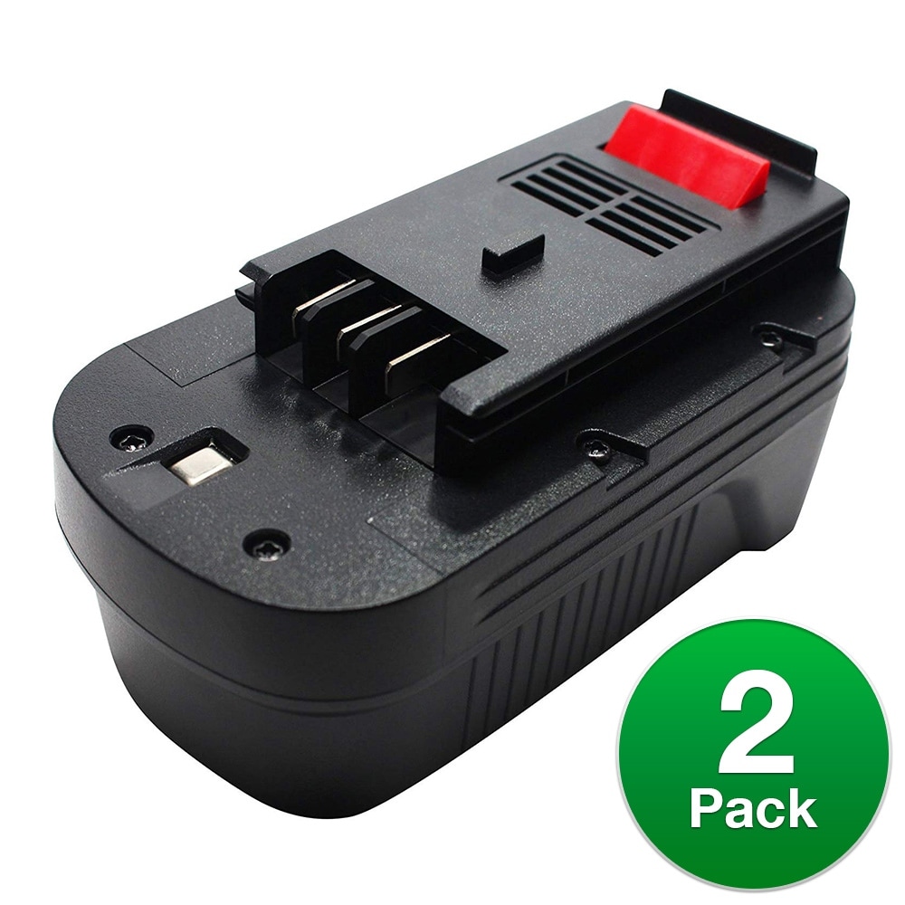 Replacement Battery for Black & Decker Hpb18 - 2 Pack