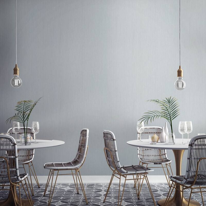 Galerie Wallcoverings Energy Collection Plain Strands Effect Matte Wallpaper Roll