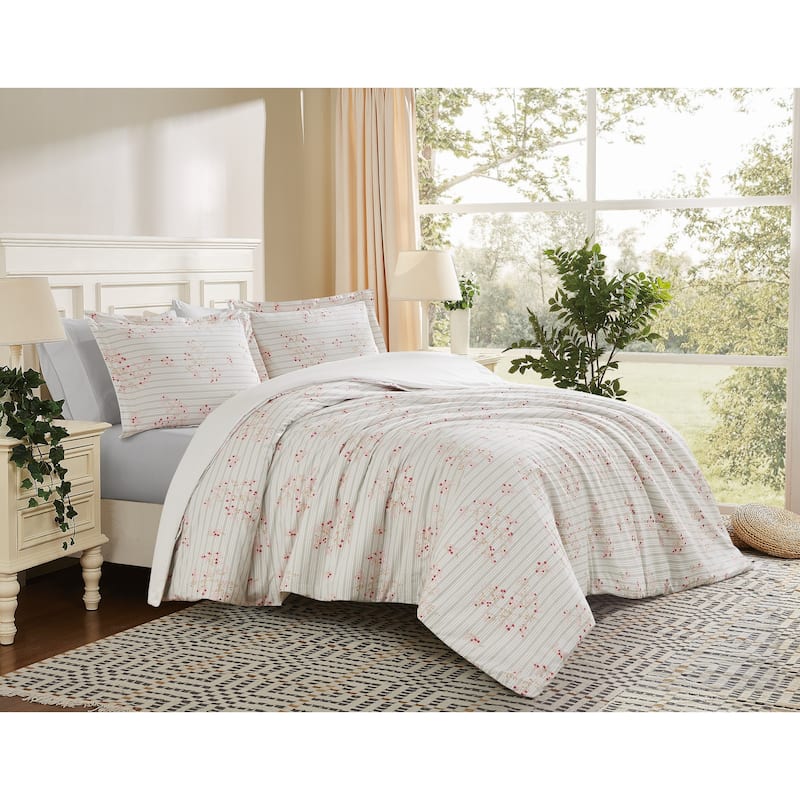 Cottage Classics Emma Floral Comforter Set