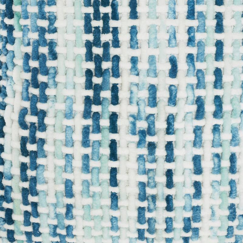 Mina Victory Life Styles Space Dye Basktweave 20" X 20" Indoor Throw Pillow