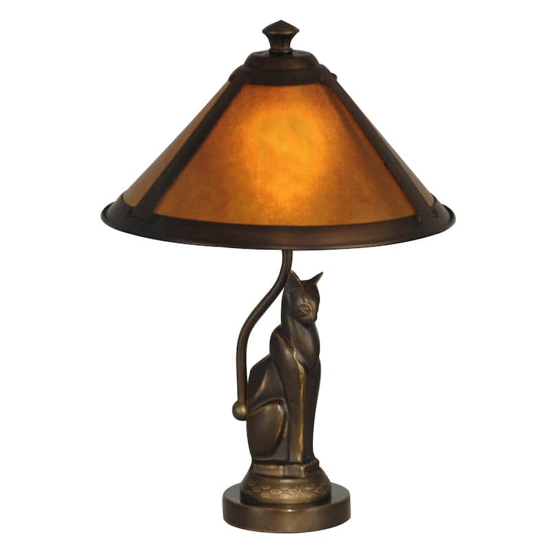 Ginger Mica Accent Table Lamp