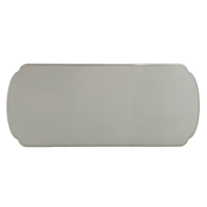 Adison Bone White Dining Table with Claw Leg