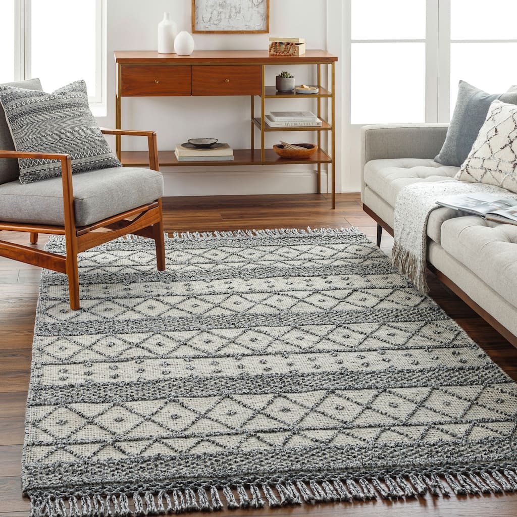 Livabliss Bahvna Handmade Indoor/ Outdoor Bohemian Area Rug