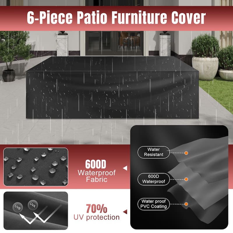 Patio Furniture Set , Outdoor Sectional Sofa Set