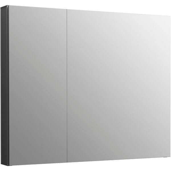 Shop Kohler K 81146 Maxstow 30 X 24 Frameless Double Door Medicine Dark Anodized Aluminum Overstock 29568849