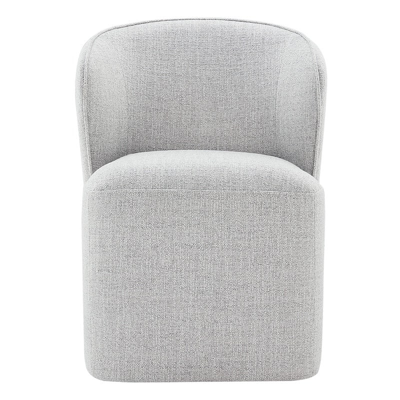 Kyle Morden Fabric Dining Room with Casters Wrap-round Back