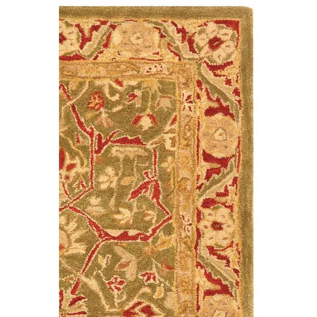 SAFAVIEH Handmade Anatolia Docia Traditional Oriental Hand-spun Wool Rug