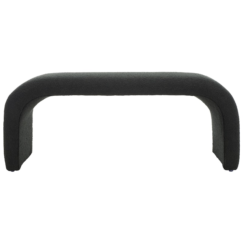 SAFAVIEH Margarett Modern Minimalist Glam Bench - 45" W x 18" D x 19" H - 45"W x 18"D x 19"H