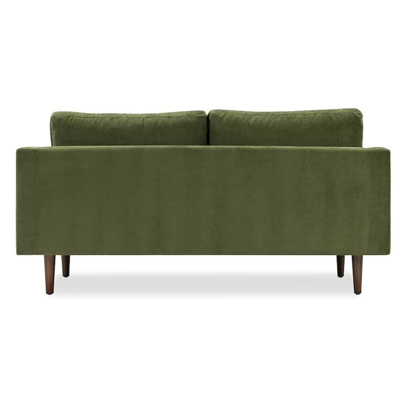 Poly & Bark Napa 72" Velvet Fabric Apartment Sofa