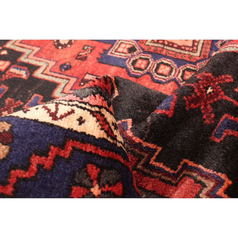 ECARPETGALLERY Hand-knotted Anadol Black Wool Rug - 4'5 x 7'11