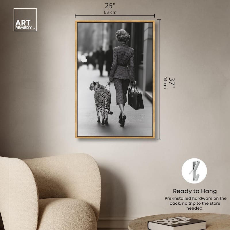 With Luxury Canvas by Art Remedy