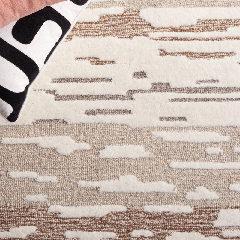 SAFAVIEH Handmade Fifth Avenue Loziena Modern Abstract Wool Rug