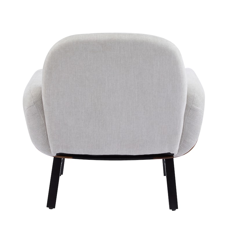 Christopher Knight Home -Daniel Solid Wood And Fabric Armchair