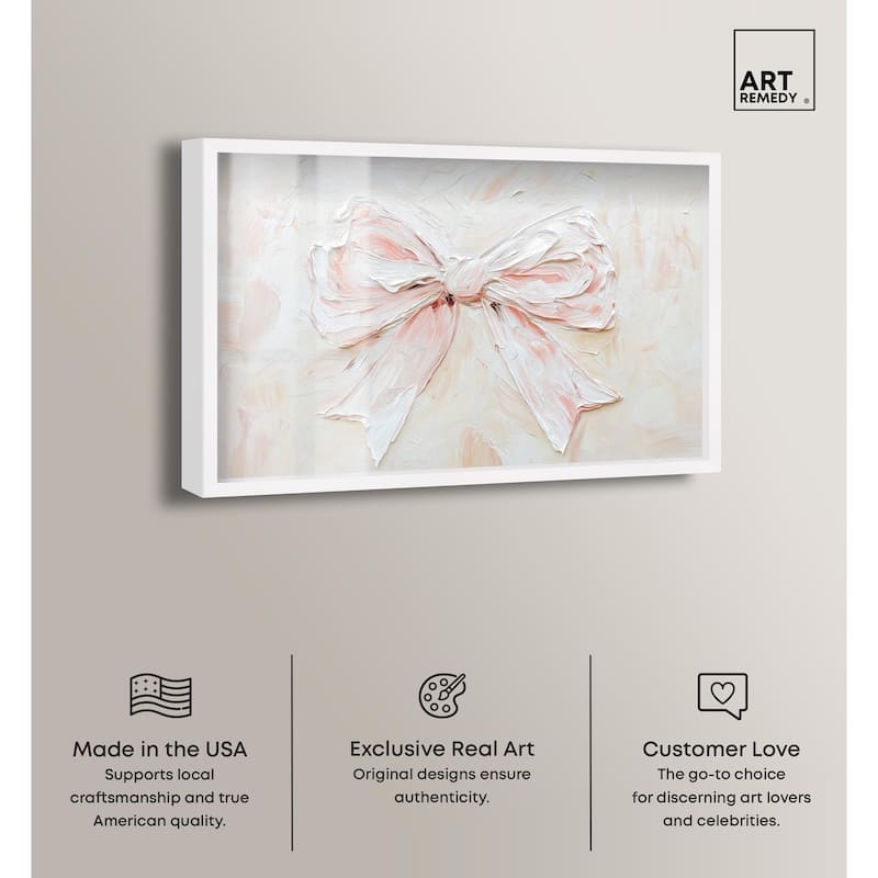 Relief Ribbons Shadowbox by Art Remedy