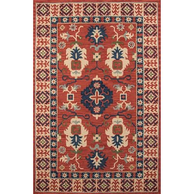 Momeni Tangier Hand Tufted Wool Traditional Area Rug