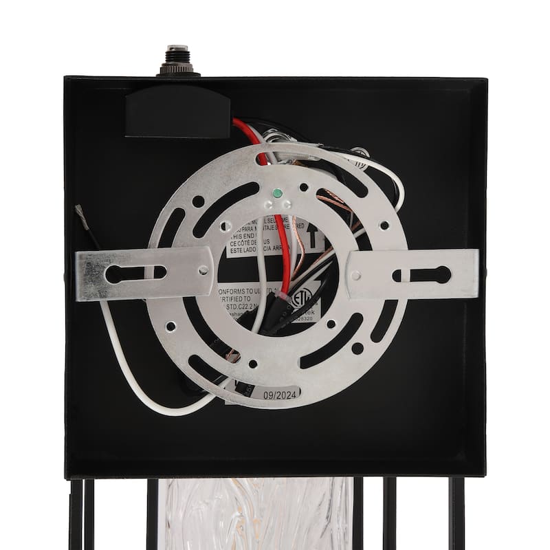 Outdoor Wall Light Dusk to Dawn with Glass Shade 2 Pack