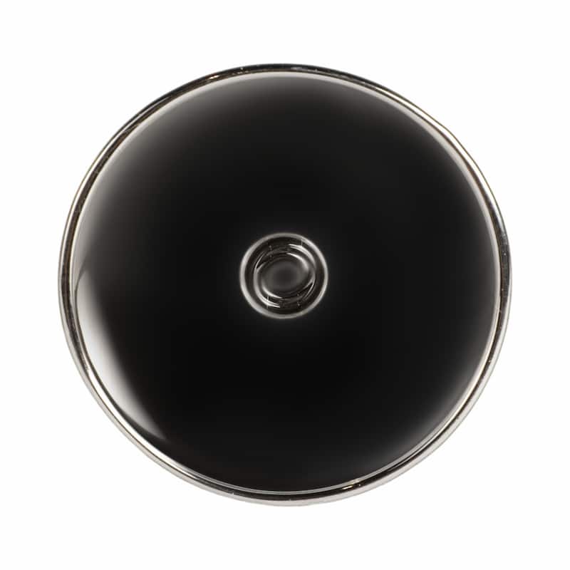 Modern Bubble Glass Candle Holder with Rounded Accent Base