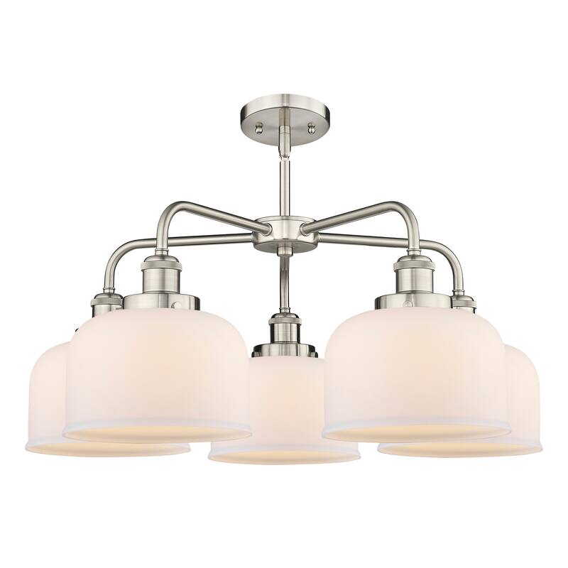 Innovations Lighting Bell - 5 Light 26" Stem Hung Chandelier