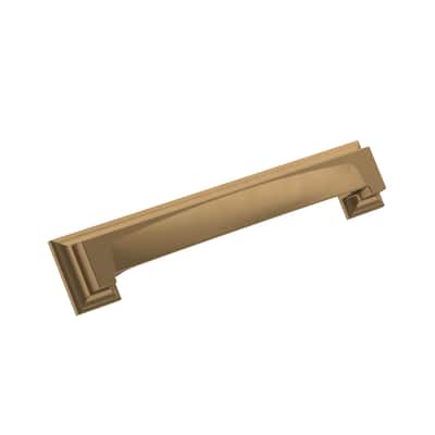 Appoint 5-1/16 in & 6-5/16 in (128 mm & 160 mm) Center-to-Center Champagne Bronze Cabinet Cup Pull - 5.0625 & 6.3125