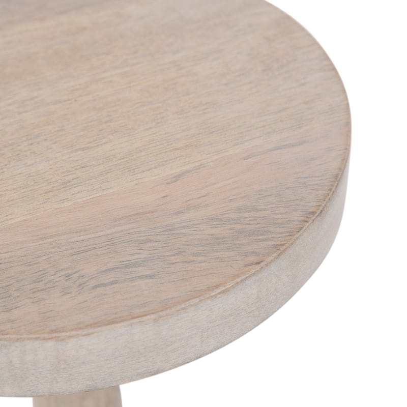 Kate and Laurel Wegner Wooden Drink Table