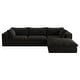 preview thumbnail 133 of 147, Modular Sectional Sofa Corduroy Upholstered Sleeper Sofa Convertible Cloud Accent Couch Deep Seat Chaise Lounge, DIY Combination