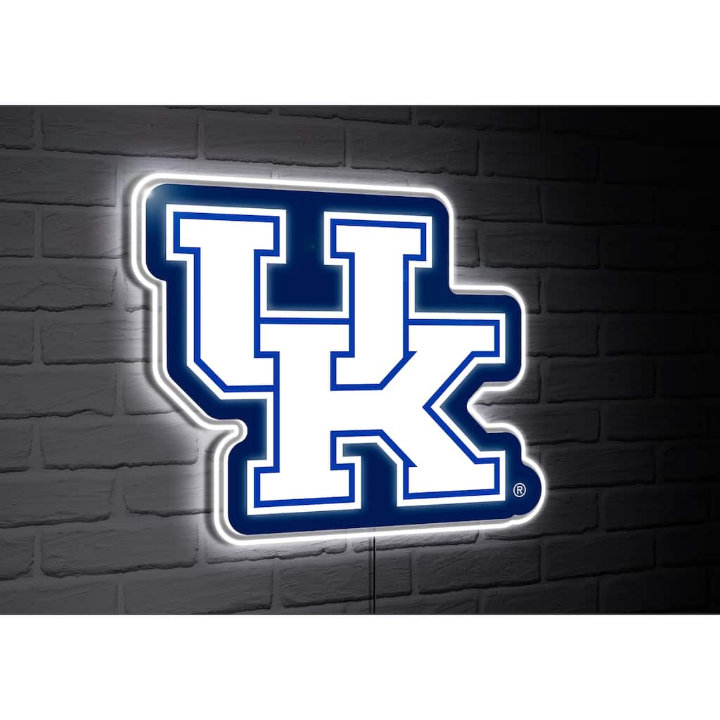 Kentucky Wildcats Team Logo LED Wall Decor Lighted Sign