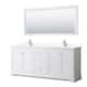 Option White, Chrome Trim, Giotto Quartz Top