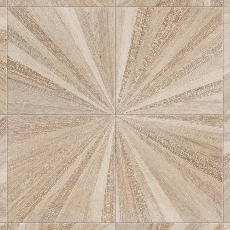 Merola Tile Komi Murlen Crema 7-7/8" x 7-7/8" Porcelain Floor and Wall Tile