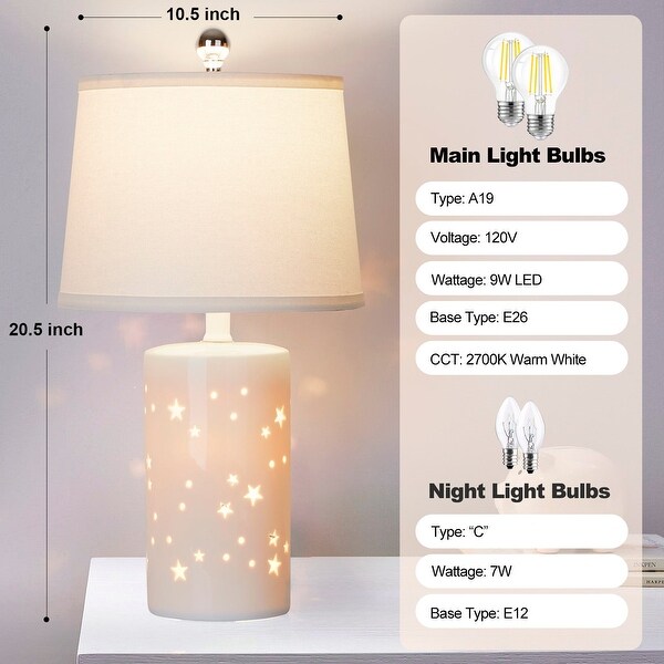The ceramic night light on sale