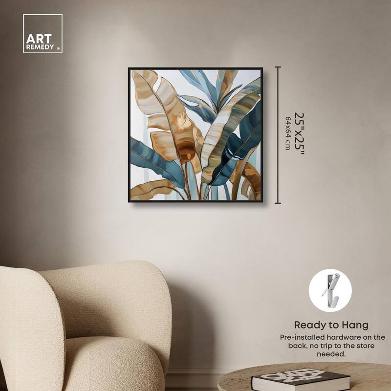 Paradise Fronds II Canvas by Art Remedy