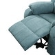preview thumbnail 10 of 37, Chenille Manual Recliner with 3-Position Adjustable Backrest, Soft Foam Seat, Durable Frame, 330LB Weight Support