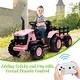 preview thumbnail 10 of 33, Kids Ride on Tractor with Remote Control, 12V Battery Powered Electric Tractor