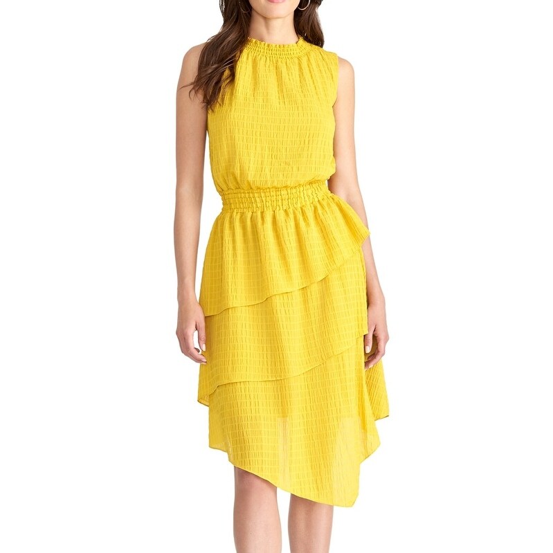 rachel roy yellow dress