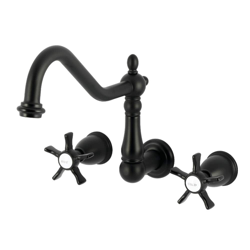 Kingston Brass Hamilton Two-Handle Wall Mount Roman Tub Faucet