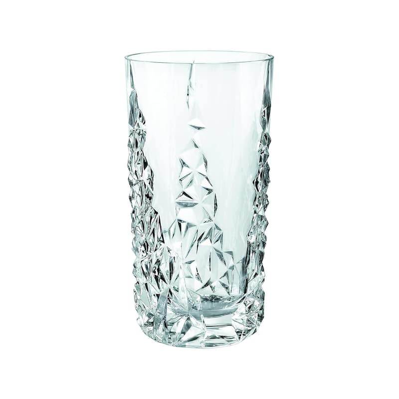 Nachtmann Set of 4 Sculpture Longdrink Glasses - 14 oz