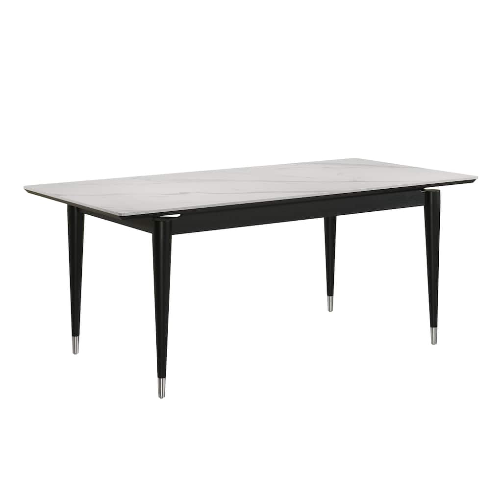 Furniture of America Kalor Modern 71-inch Sintered Stone Top Rectangle Dining Table