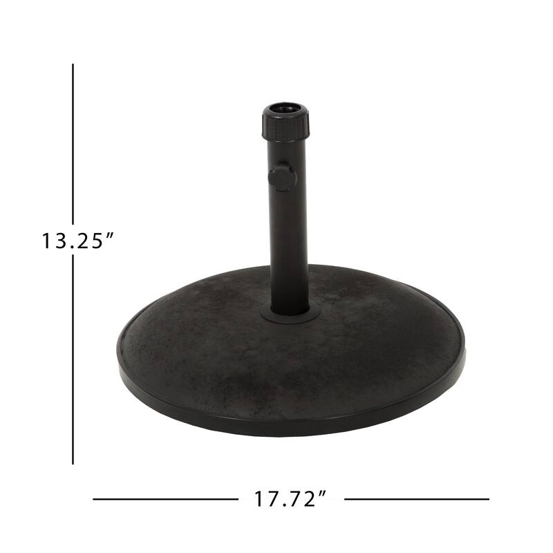 Roomfitters Round 33 lbs Umbrella Base, Sturdy Outdoor Umbrella Holder