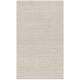 preview thumbnail 1 of 6, SAFAVIEH Handmade Natura Refiqe Wool Rug 2' x 3' - Silver/Ivory - Rectangle