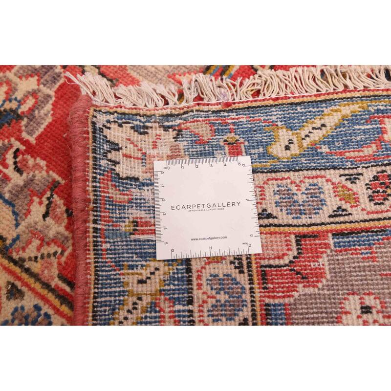 ECARPETGALLERY Hand-knotted Antalya Vintage Red Wool Rug - 9'3 x 13'0