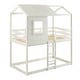 preview thumbnail 7 of 15, Deer Blind House Bunk Bed Twin Over Twin Bunk Bed for Kids, Bunk Beds, Playhouse Twin Bunk Bed, Wooden Bunk Beds for Kids