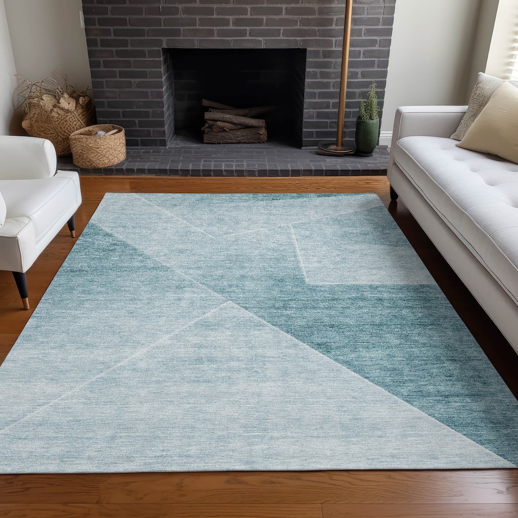 Premium Washable Super Soft Modern Mid Century Mayfield Rug