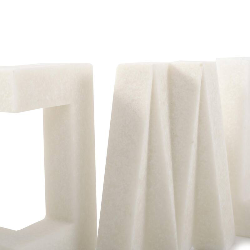 Home Is In Heart Sculpture in Polyresin - 15.5H x 3W x 9.5D