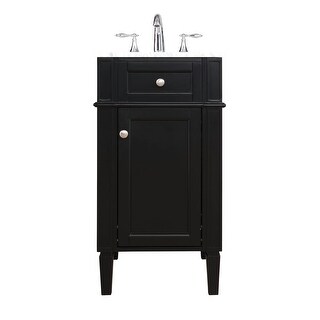 Elegant Lighting VF12518 Park Avenue 18" Free Standing Single Basin