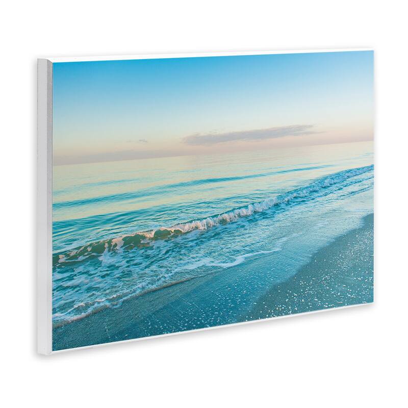 Stupell Serene Waves at Sunrise Wall Plaque Art Design By Mary Lou Johnson