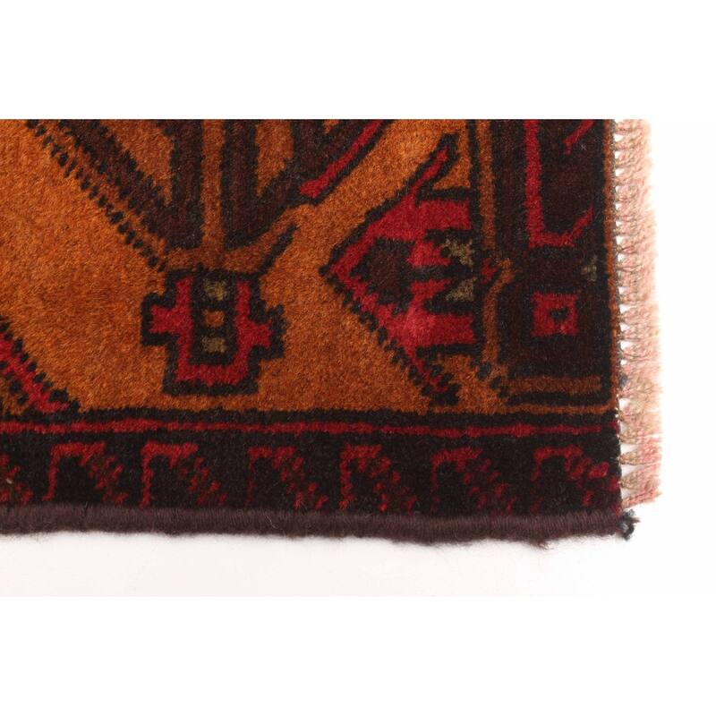 ECARPETGALLERY Hand-knotted Teimani Light Brown Wool Rug - 2'9 x 4'1