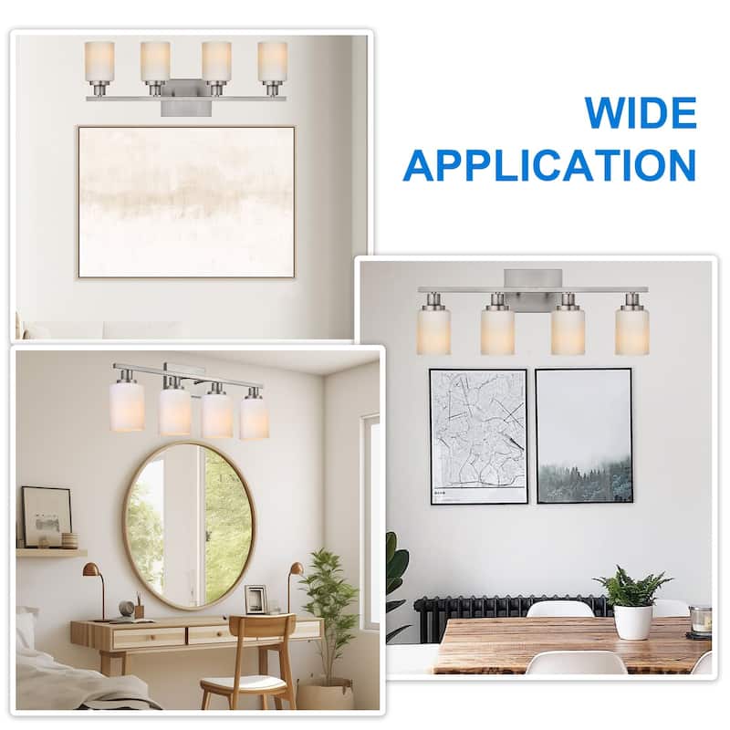 4-Light Bathroom Vanity Light