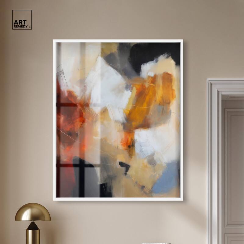 Earth and Fire I Shadowbox by Art Remedy