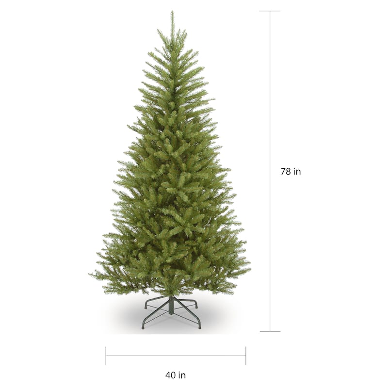 National Tree Company 6.5 feet Dunhill Fir Slim Tree - 6.5 Foot