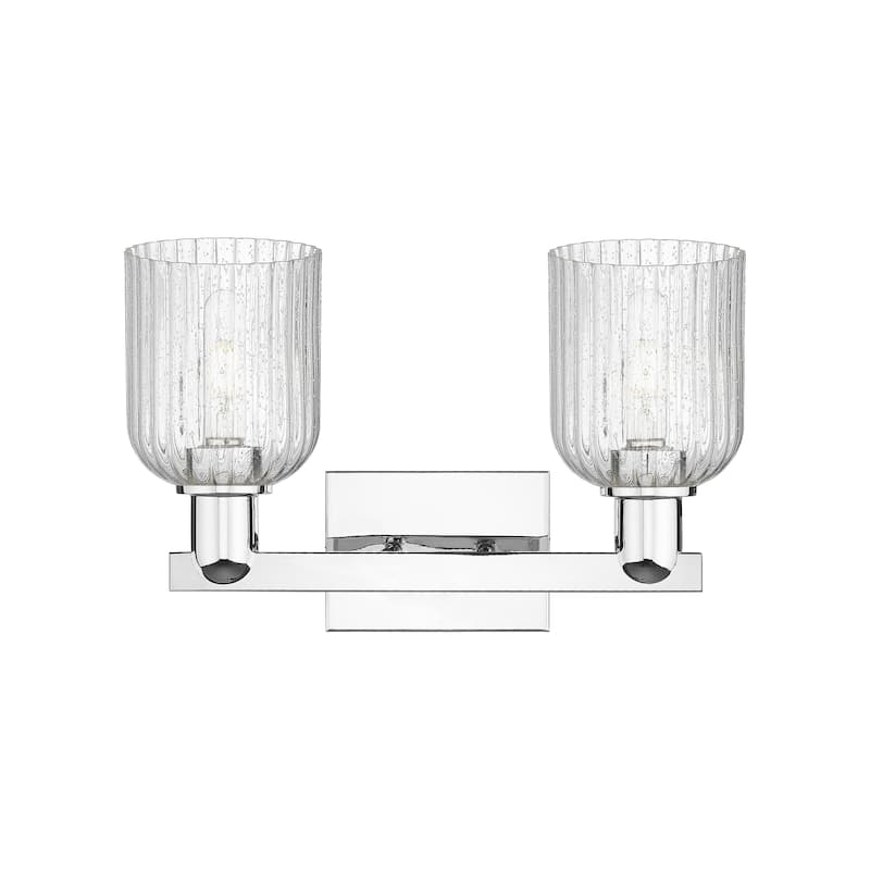 Innovations Lighting Downtown Urban - Bridal Veil - 2 Light 16" Bath Vanity Ligh