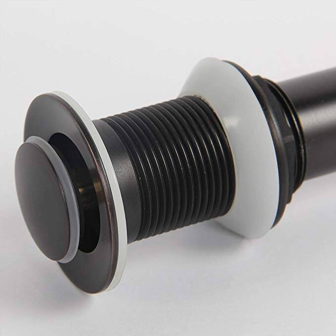 DORNBERG B012A Pop Up Bathroom Sink Drain with Overflow